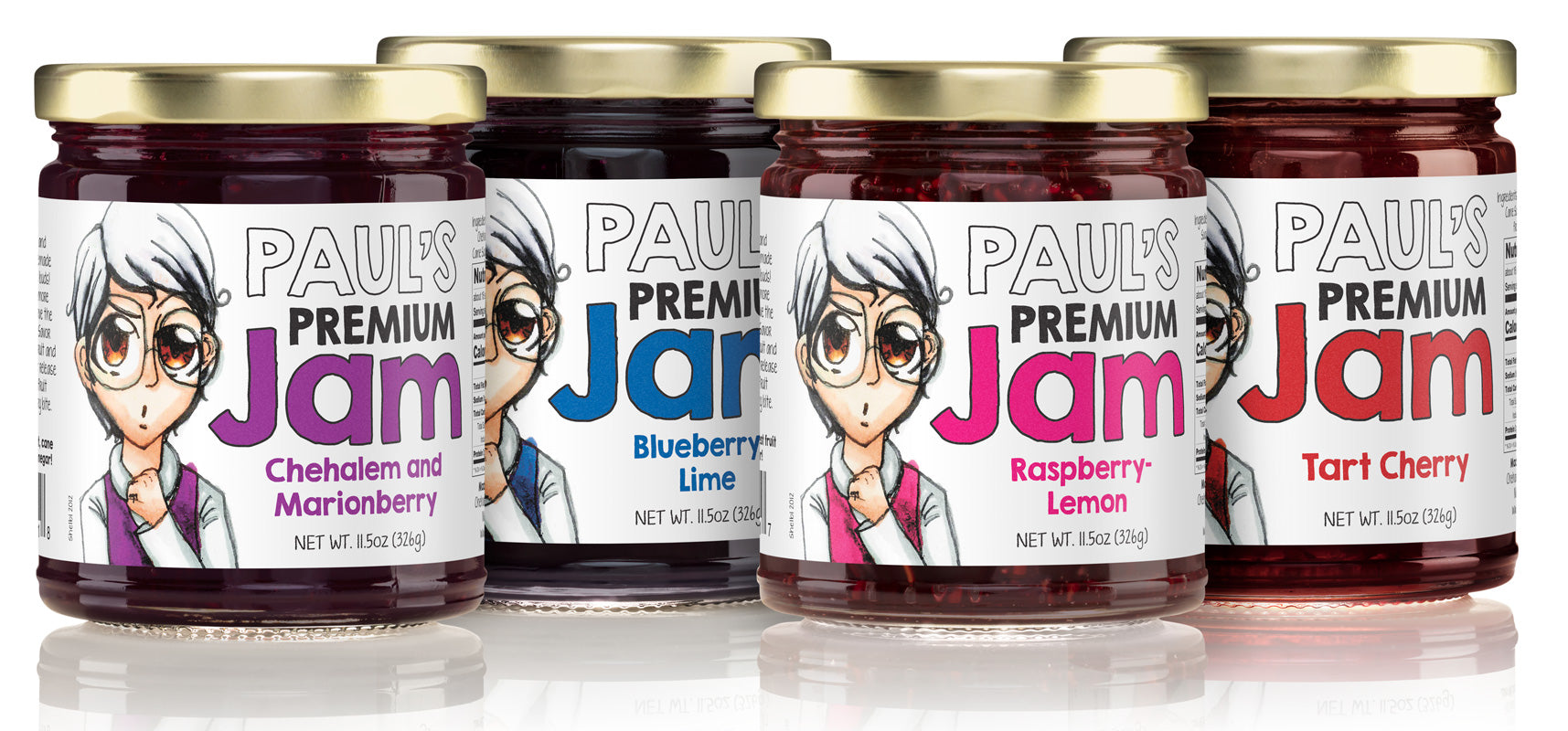 Paul's Jam Custom 4-Pack (Includes Shipping)