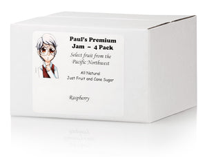 Paul's Raspberry Jam 4-Pack (Includes Shipping)