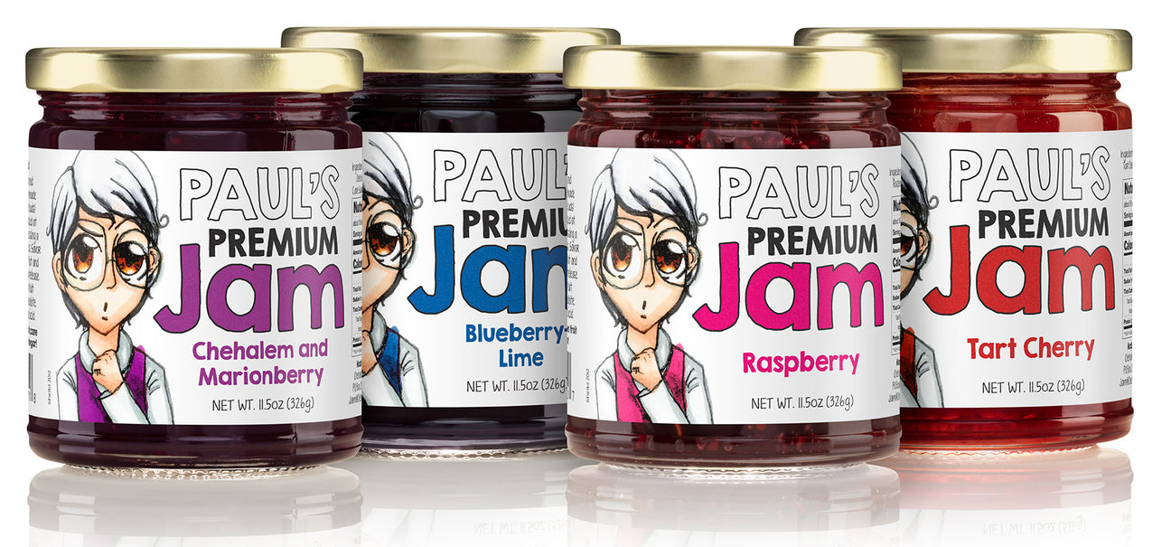 Paul's Variety Jam 4Pack (Includes Shipping) Paul's Jam