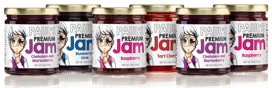 Paul's Jam Custom 6-Pack (Includes Shipping) $8.33/jar